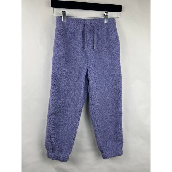 Finger In The Nose Connie Sweatpants Lavender Fleece Lined Kids 8/9 Cozy - Picture 3 of 15